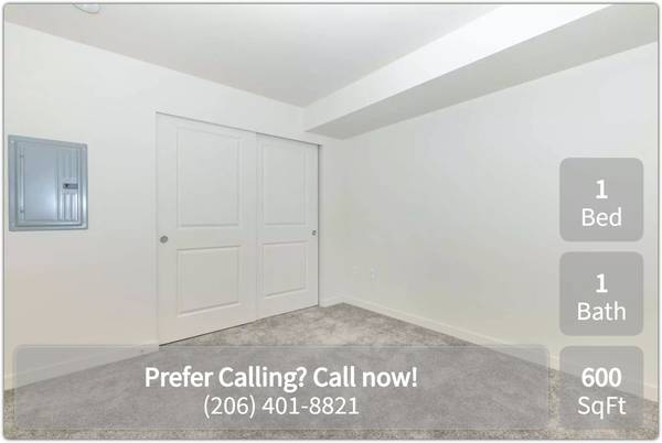 $1,725 / 1br - 600ft2 - Wonderful location for commuters! We're near public transit (Shoreline)64031308366721122