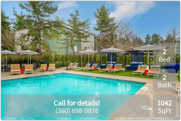 $2,025 / 2br - 1042ft2 - Live large, dream bigger: Spacious 2 BR, 2 BA available! (Silverdale)63688567442051122