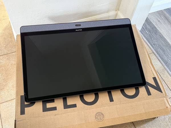 New Peleton Bike+ Touch screen 1