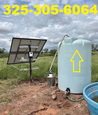 Solar water well pump puIdeal for agriculture, livestock, or household 1