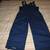 Youth Size 10 Snow Pants Navy Blue waterproof - socmom 1 thumbnail