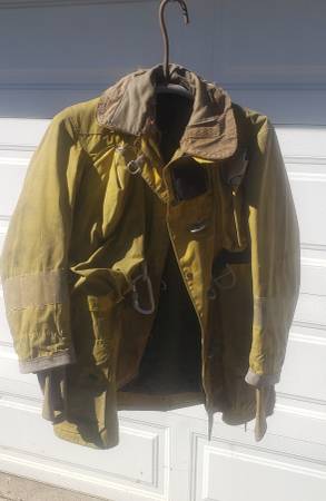 Vintage LAFD Fireman's Firefighter Turnout Coat Jacket 1