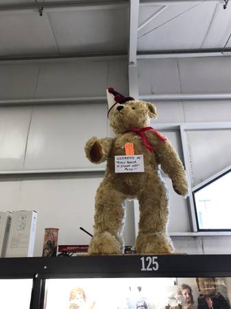 Hermann bear w/Steiff hat 1