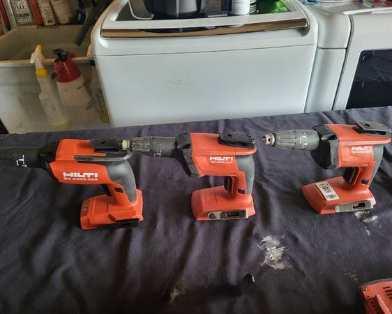 (B)-Herramientas inalámbricas 18v HILTI-MAKITA $50 a $250 - $150 (sacramento)62961762712323121
