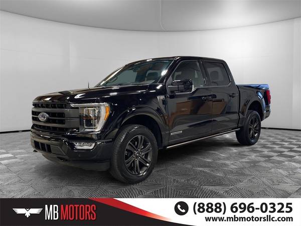 2022 Ford F-150 4x4 4WD camioneta eléctrica cabina doble Lariat SuperCrew - $42,800 (LLAME O ESCRIBA HOY MB Motors LLC)63469889454083124