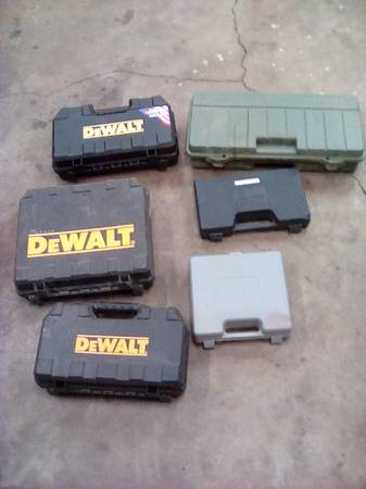EMPTY tool cases 1