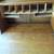 OAK DROP FRONT DESK WITH 3 DRAWERS 4 thumbnail