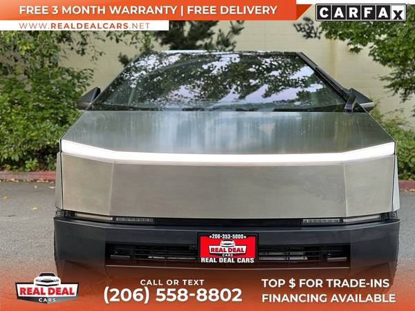$1,189/mo - 2025 Tesla Cybertruck Base AWDCrew Cab - $76,999 (9326 Evergreen Way Everett,)63617305335553124