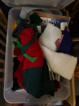 Large container of brande new felt 1