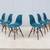 Herman Miller Eames Molded Plastic Dining Chairs Dowel Base - Set of 6 9 thumbnail