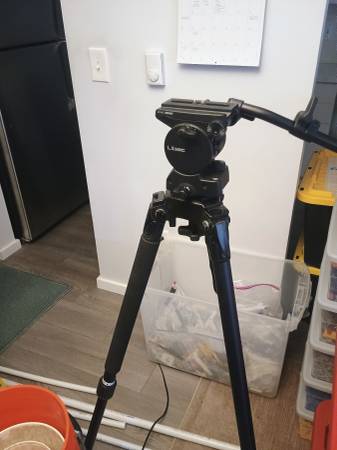 Libec RH45D Fluid Head and Miller 2 Stage Tripod Legs 1