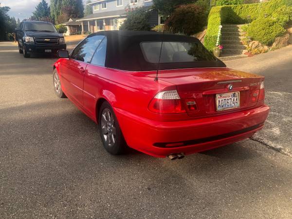 2006 BMW 325ci descapotable - $4,000 (Bothell)63622961666689122