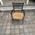 Early 60's Enrico Delmonte Italian rush seat captain's chair   A309 1 thumbnail