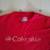 Columbia Front Graphic Red Crew Neck T Shirt, Cotton, M 2 thumbnail