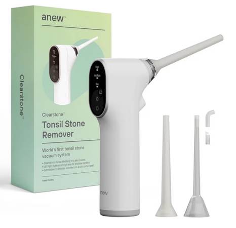 Electronic Vacuum Tonsil Stone Remover with LED Guidance Light, New 1