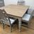 Solid oak dining set 2 thumbnail