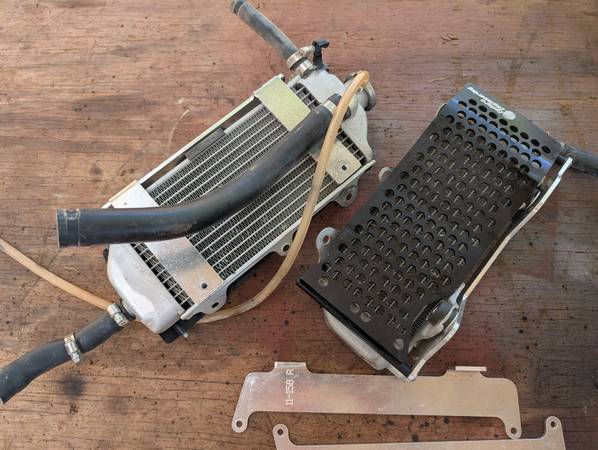 Yamaha 2017 yzf 250 radiators 1