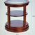 Round Glass Top Wooden Side Table 1 thumbnail