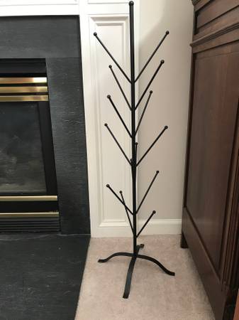 38"H Steel Mitten Drying Tree 14 Branches Plow & Hearth 1