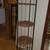 SHOW HOME 3 Tier Wicker & Metal Stand with WINE RACK! 2 thumbnail