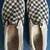 VANS CHECKERBOARD LOW-TOP SLIP-ONS (Men's size 9) 1 thumbnail