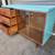 vintage walnut and blue ocean long dresser 9 thumbnail