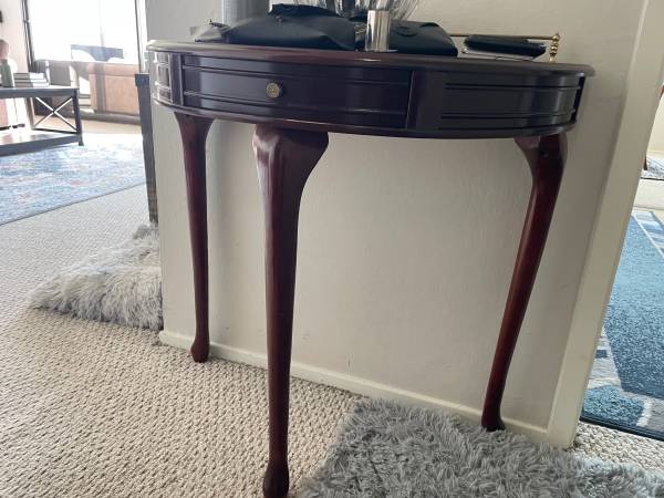 Console Table and Mirror 1