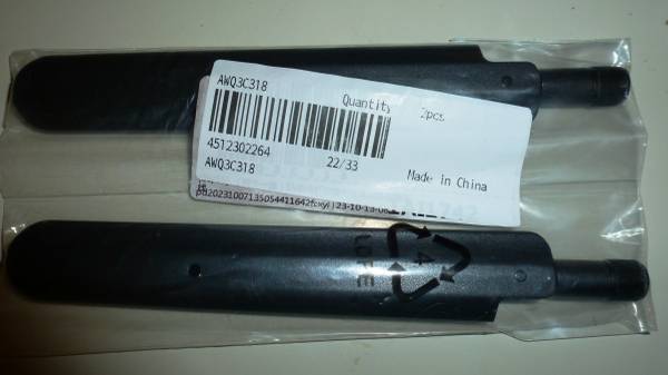 2 piezas de antena Wi-Fi dual banda 10 dBi 2,4 G 5 G 5,8 G con conector SMA macho amplificador WLA - 5 USD (Alexandria, VA)63471266738305124