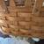Longaberger Handmade Basket with Fabric liner & Protection plastic Lin 3 thumbnail