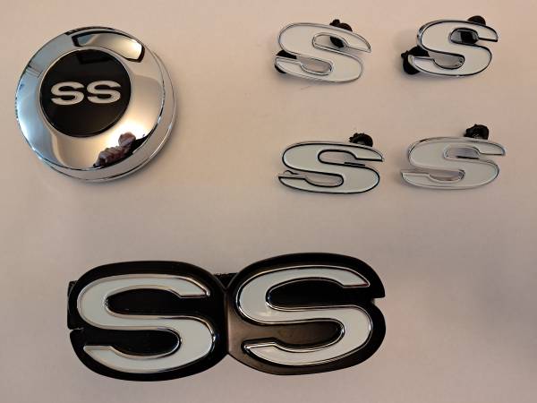 67 - 68 Camaro SS emblems 1