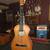 GUITAR ACUSTIC VINTAGE WITH HARD CASE 36.5 INCHES LONG 1 thumbnail