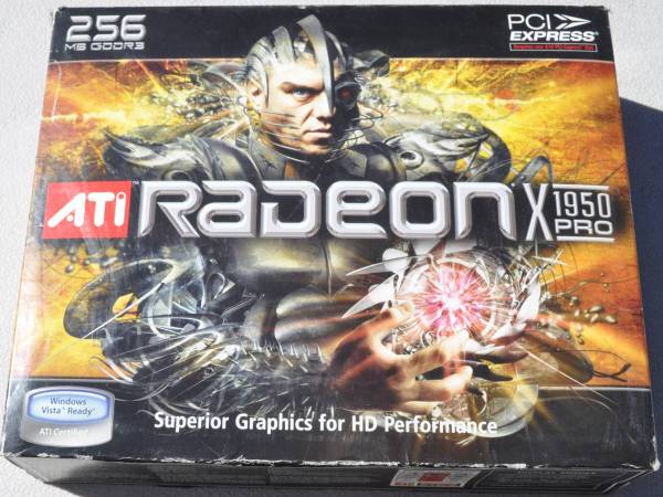 ATI RADEON X1950 PRO 256MB PCIe DUAL DVI/SVIDEO GRAPHICS CARD 1