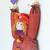 VTG Halloween Stuffed Scarecrow Figure Wall Door Hanging 31" H x 11" W 4 thumbnail