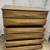 Vintage Midcentury modern walnut 6 drawer chest dresser 6 thumbnail