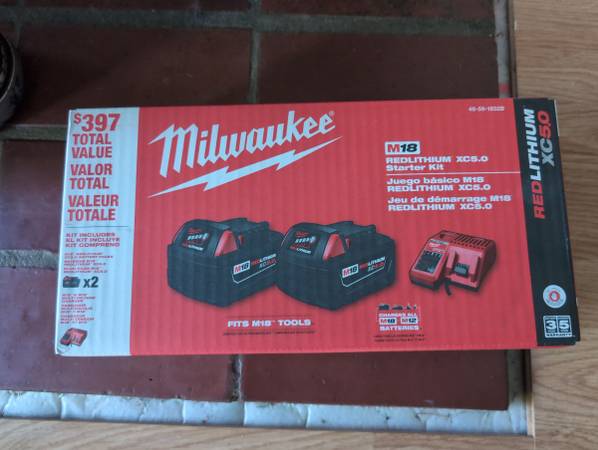 Milwaukee M18 starter kit 1