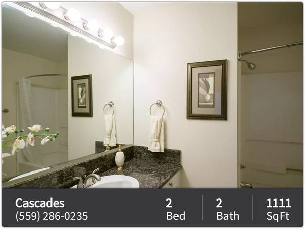 $1,985 / 2br - 1111ft2 - Live in style! Gorgeous upgraded 2 Bed / 2 Bath! 1111 Sq Ft! (Fresno - Fresno)63798509375363122