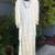 Nice Tea Length Beaded Ivory Ladies Size XL Dress 1 thumbnail