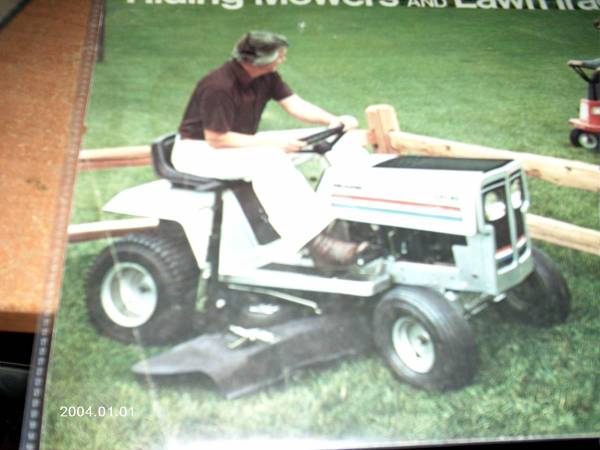 SEARS TRACTOR 42" MOWER DECK 1