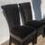 2 x Cushioned Black Velvet Crittenden Tufted Side Dining Chairs 15 thumbnail