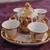 Vintage Chinese Mini Dragon Phoenix Rose Tea set Gold 6 Pc set 2 thumbnail