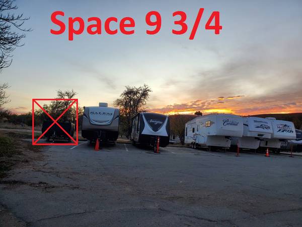 Small Space available on Asphalt for car or mini camper 1