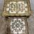 MCM Italian Florentine Hollywood Regency Glam Gold Nesting Side Tables 11 thumbnail