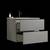 BRAND NEW 24” Floating Vanity with Ceramic Sink 6 thumbnail