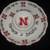 NEW NE Huskers Ceramic CHIP/Dip A GRT Gift 4 NE Fan! 1 thumbnail