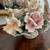 Two Capodimonte Porcelain Rose Basket Centerpieces 10 thumbnail