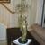 Vintage Brass Angel Candelabra Statue 1 thumbnail