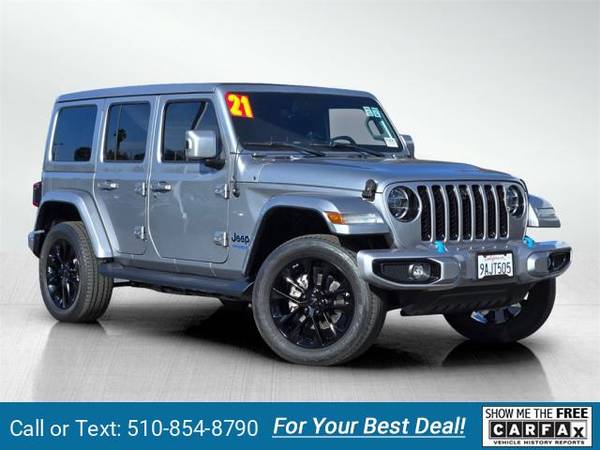 2021 Jeep Wrangler Unlimited Sahara High Altitude 4xe suv Billet 1