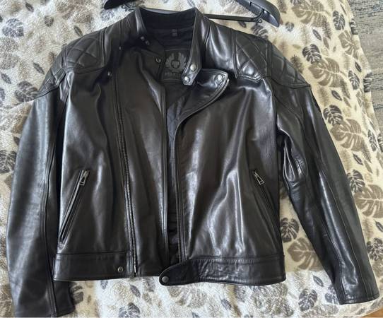 Chaquetón de cuero Belstaff Ivy Bull para motocicleta - $850 (Reston)63470995117569121