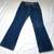 Jordache Jeans Flare Mid Rise Dark Wash Size 11/12 (32" Low Waist) 1 thumbnail
