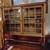 Antique Oak Leaded Glass Library Case 1 thumbnail